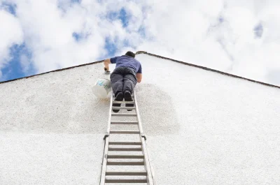 Peinture extérieure au Bosc-Renoult — façades et ravalement